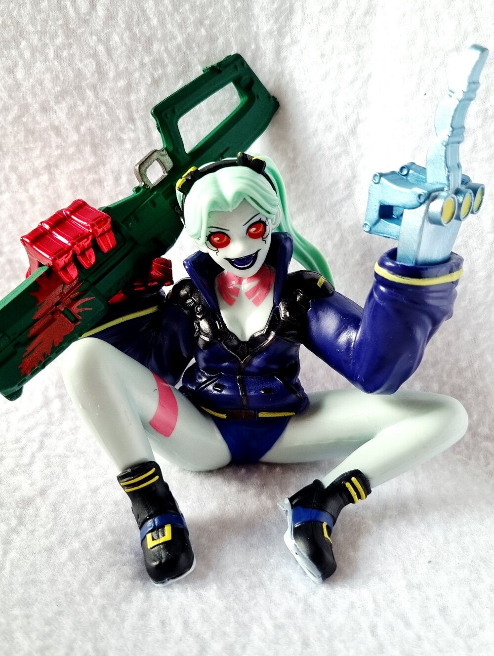 Cyberpunk: Edgerunners Rebecca Figure Car Study Table Collectible Figural Toy